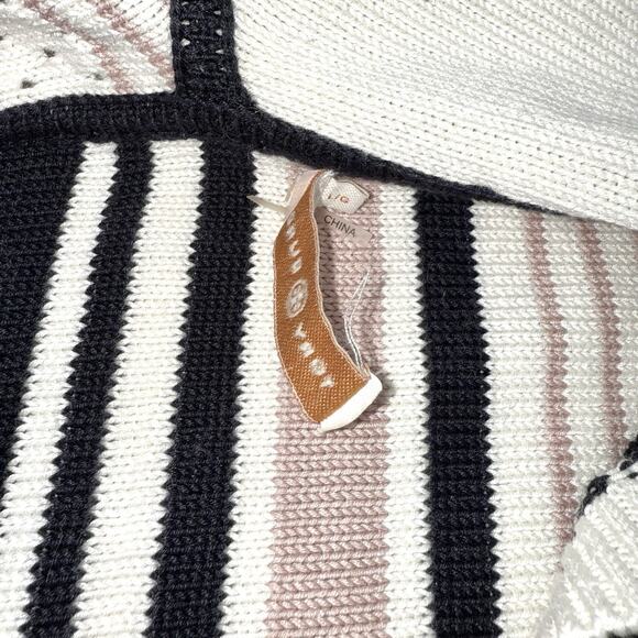 Tory Burch Multicolor Striped Hoodie - Picture 8 of 8